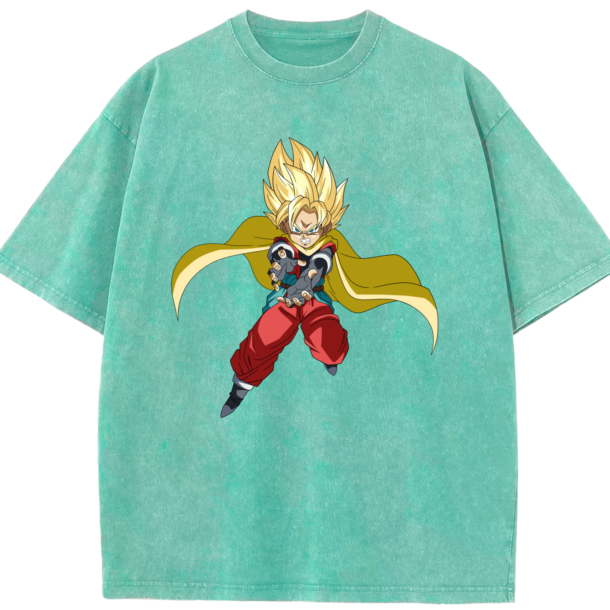 （画像用） ドラゴンボール DRAGON BALL 綿100% ヴィンテージ風 半袖Tシャツ（フロントプリント）